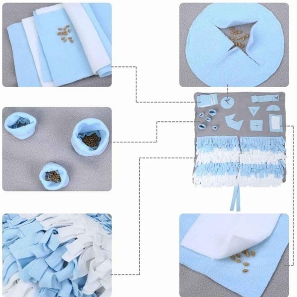 Puppy sniff feeding enrichment blanket - Picture 4 of 5